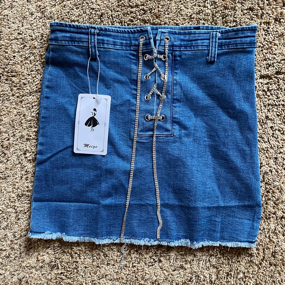 Jean skirt